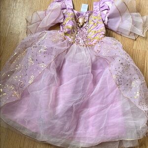 Disney Store Pink and Gold Rapunzel Princess Theater Costume 5/6
